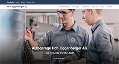 Desktop Screenshot of eggenberger-garage.ch